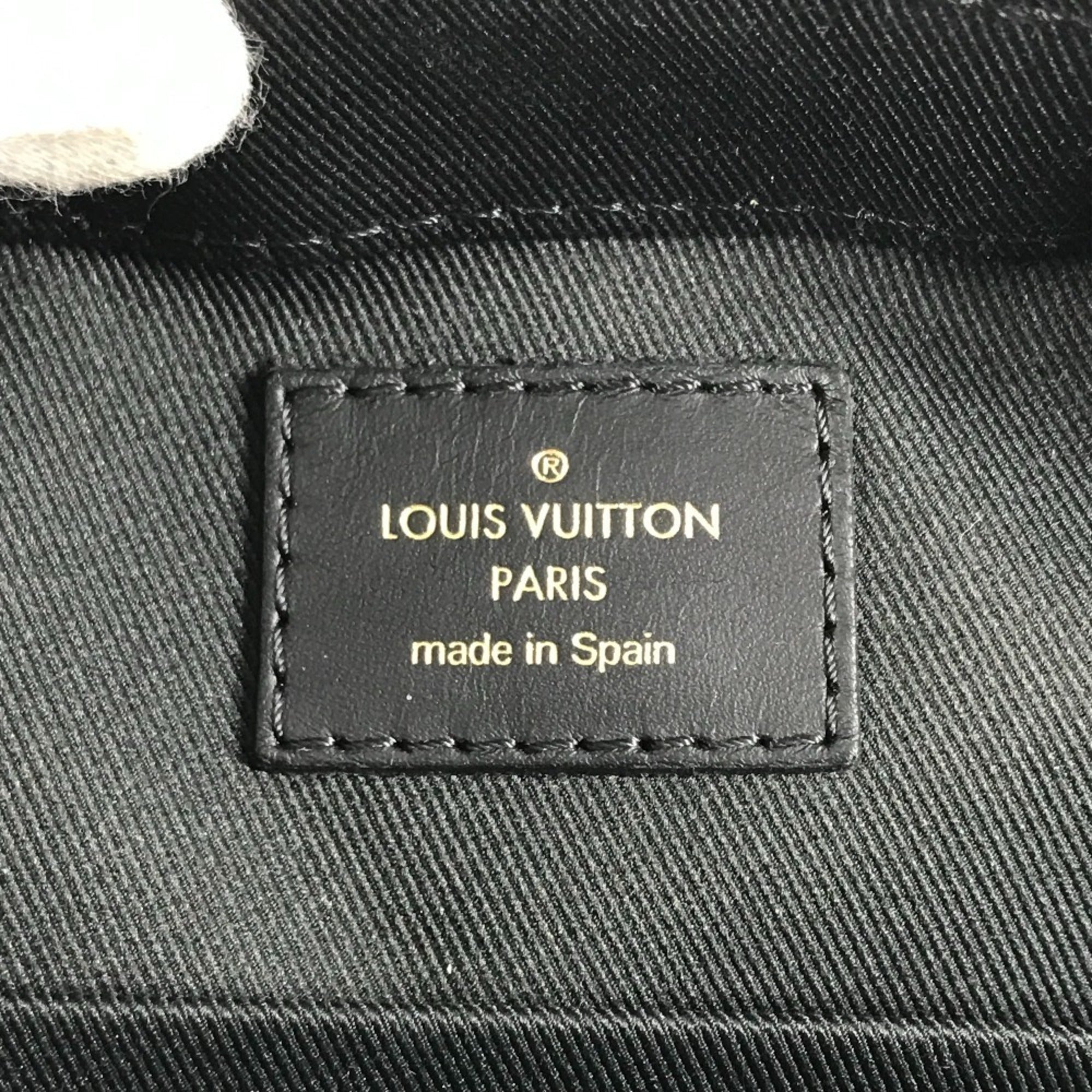 Louis Vuitton Black Brown Noir Monogram Pochette Shoulder Bag (Pre-Owned)