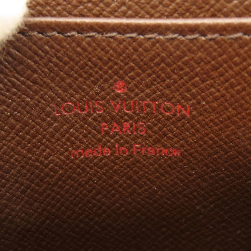 Louis Vuitton Damier Canvas Ebene Damier Canvas Coin Purse/Coin Case (Pre-Owned)