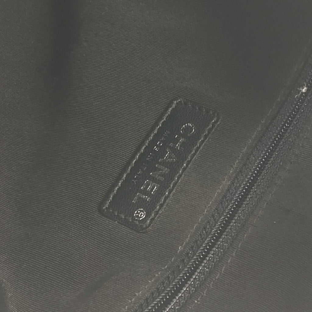 Chanel Black White Pvc Backpack (Pre-Owned)