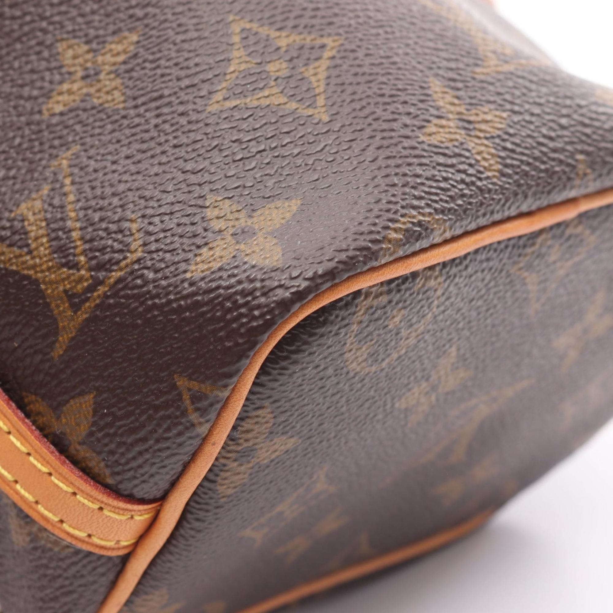 Louis Vuitton Brown Coated Canvas Shoulder Bag (Pre-Owned)