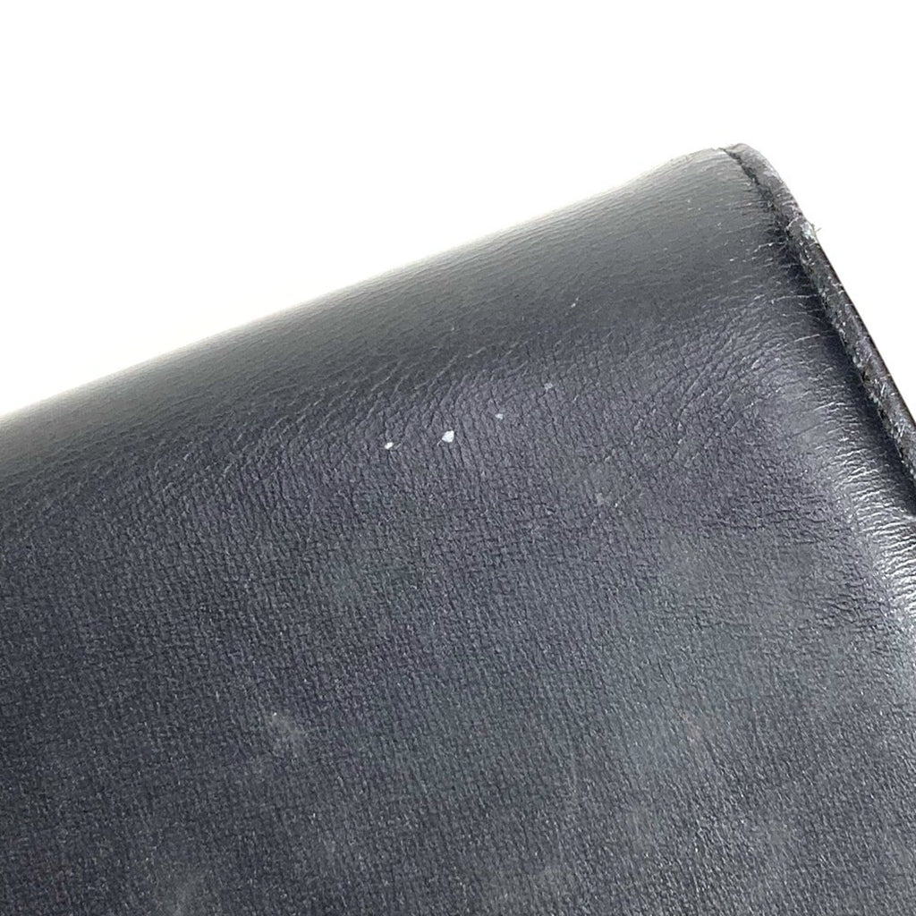 Louis Vuitton Black Leather Clutch Bag (Pre-Owned)
