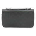 Louis Vuitton Damier Infini Gray Damier Infini Long Wallet (Bi-Fold) (Pre-Owned)
