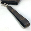Louis Vuitton Monogram Macassar Black Brown Monogram Long Wallet (Bi-Fold) (Pre-Owned)