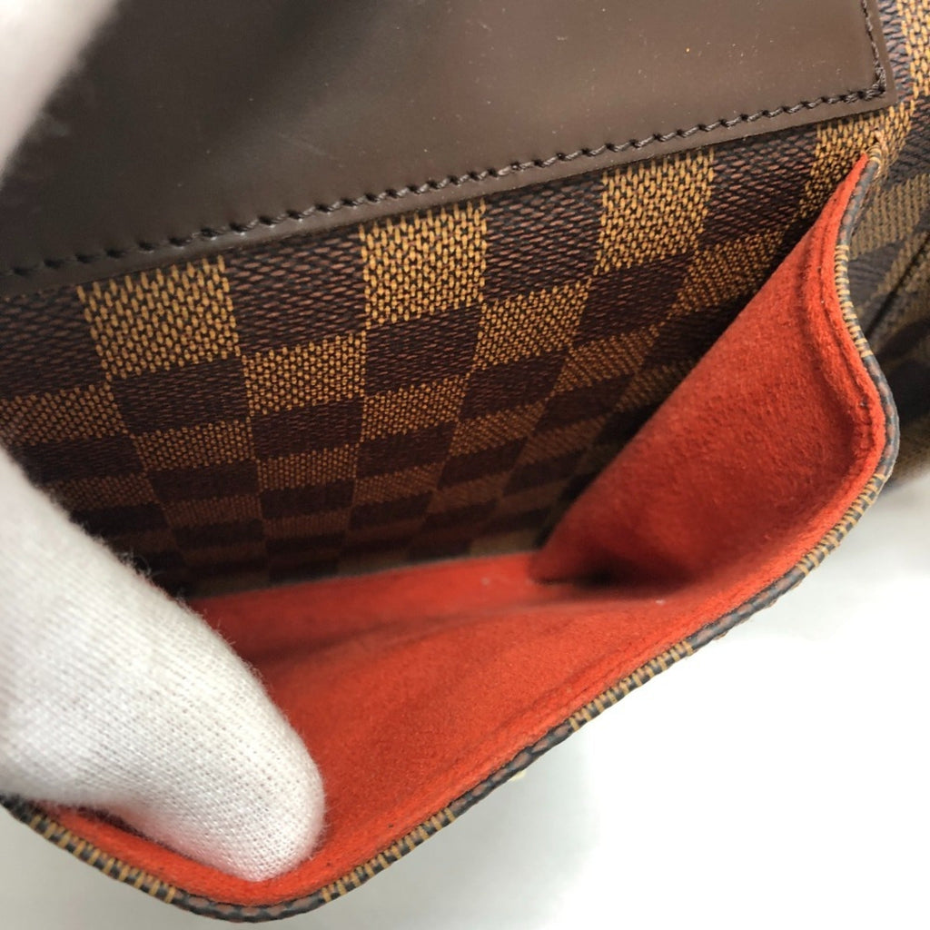 Louis Vuitton Ebene Damier Canvas Handbag Tote Bag (Pre-Owned)