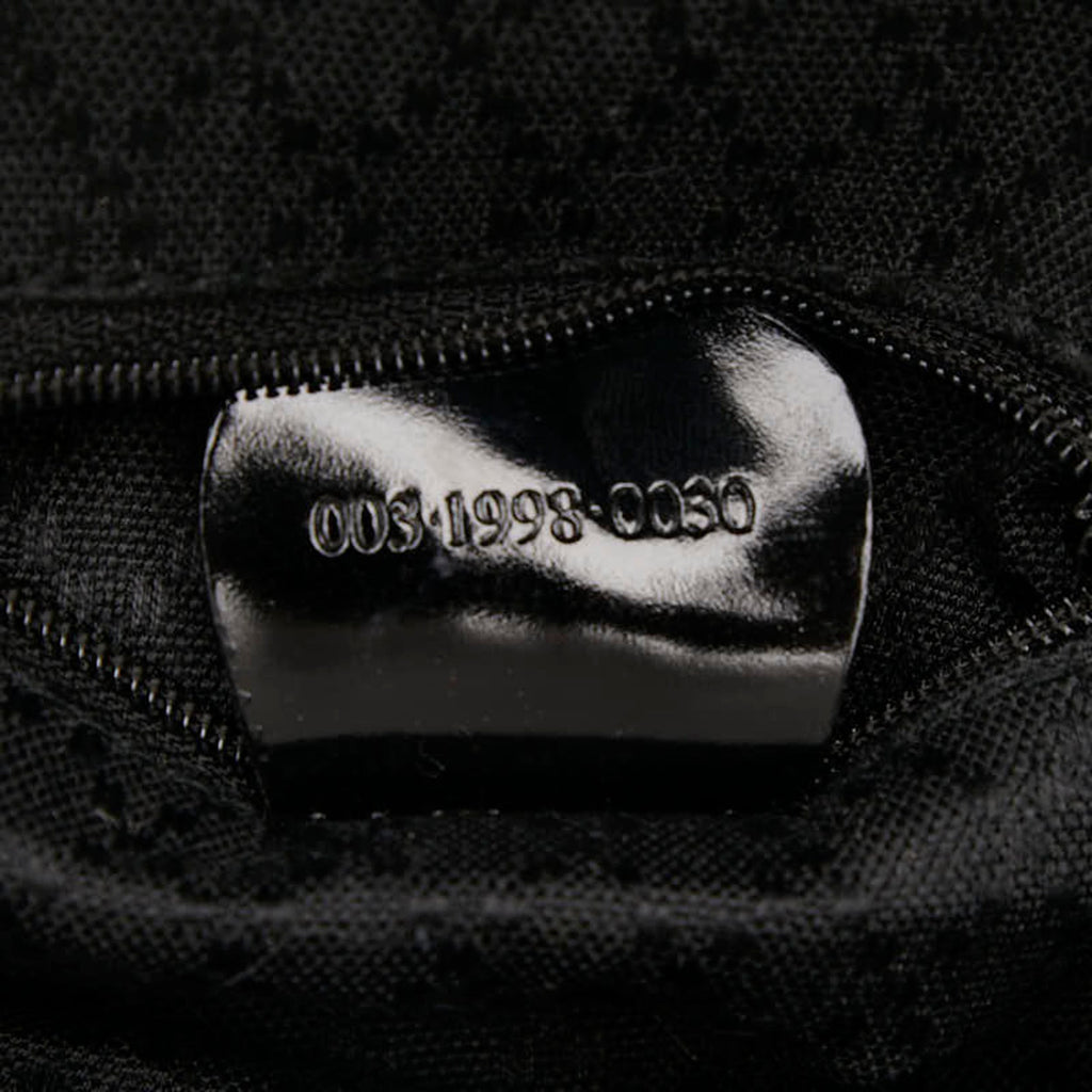 Gucci Black Nylon Leather Backpack (Pre-Owned)