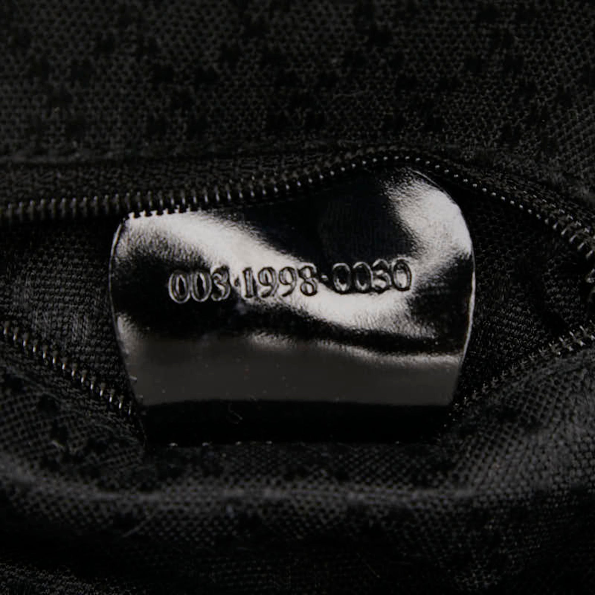 Gucci Black Nylon Leather Backpack (Pre-Owned)