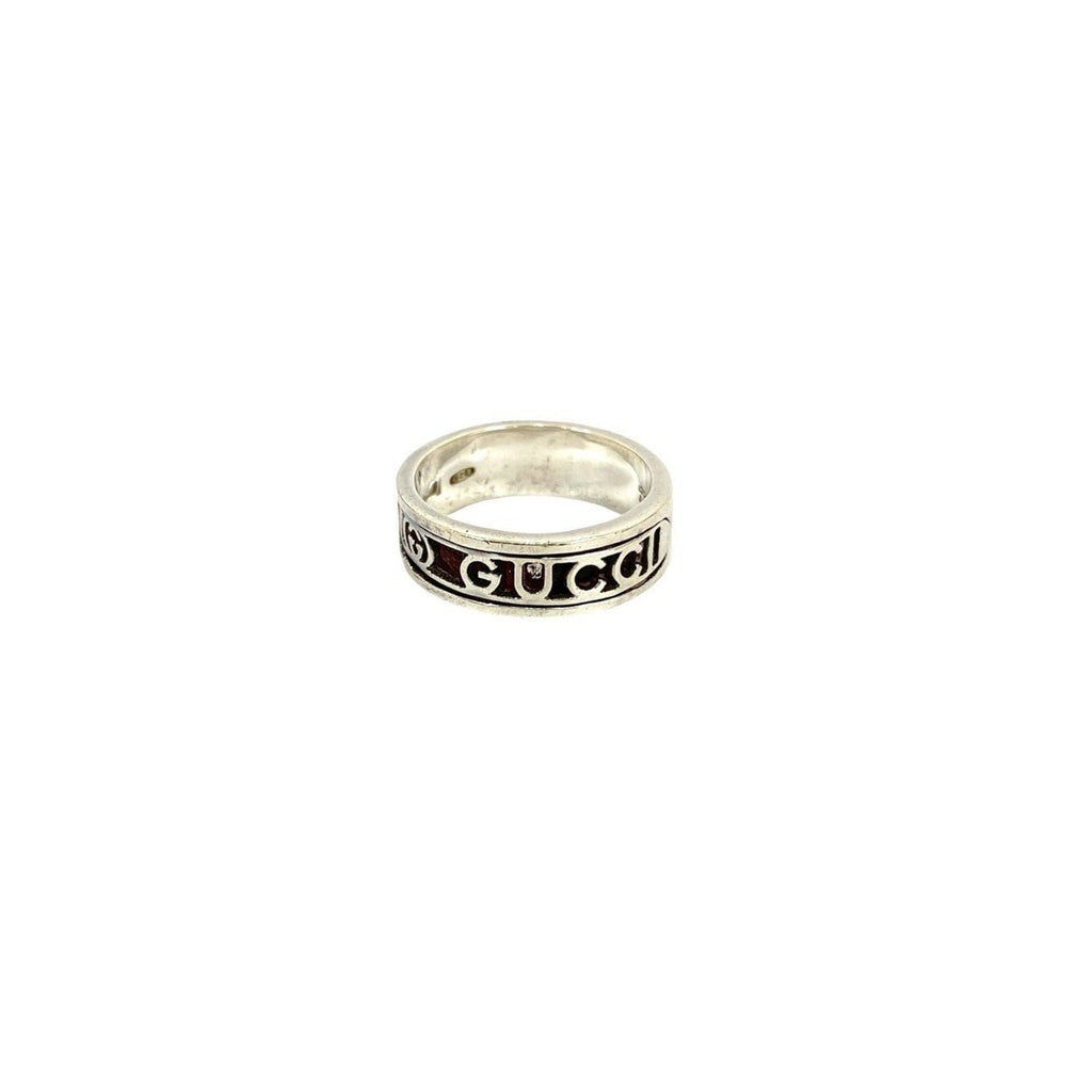 Gucci Silver Silver 925 Band Ring (Pre-Owned)