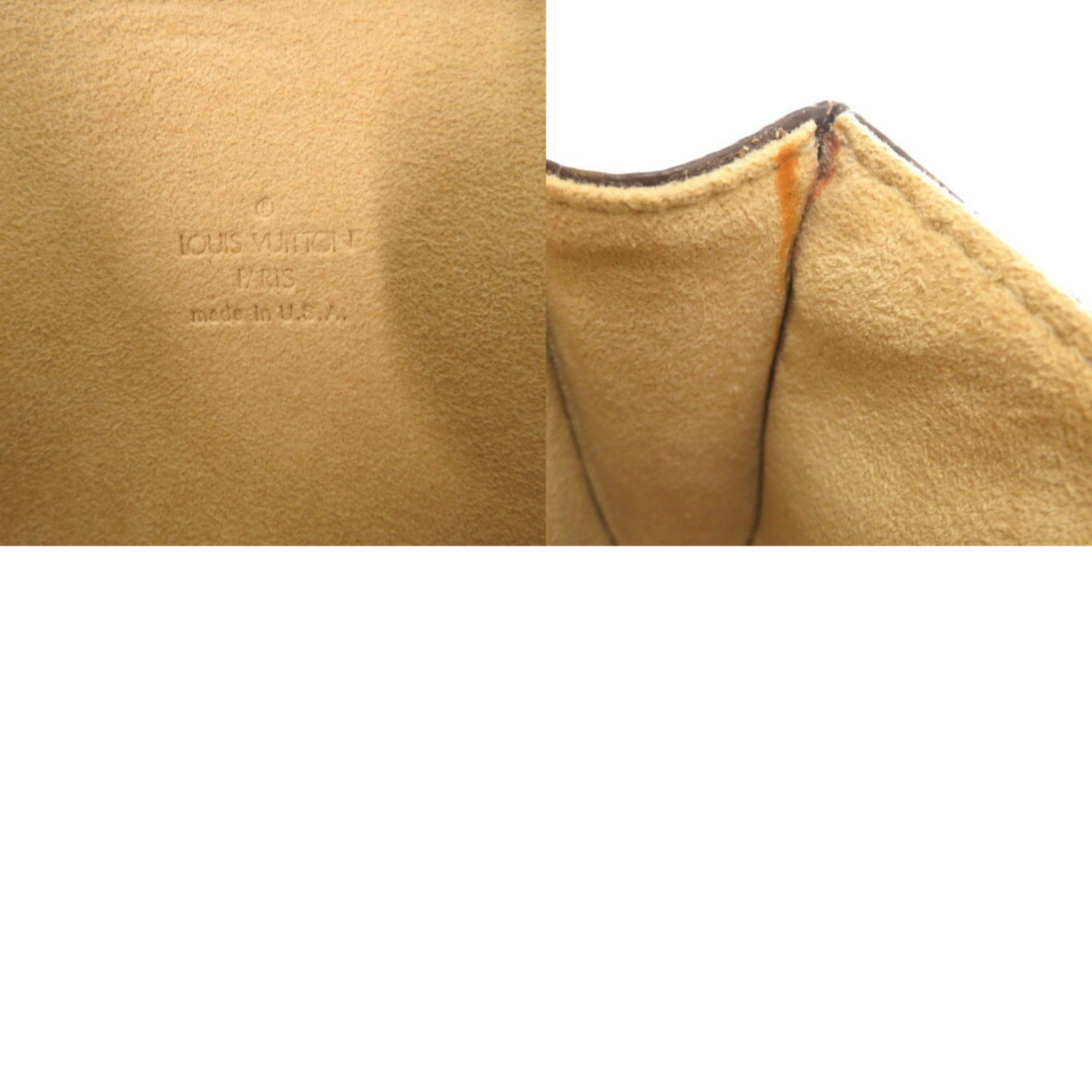 Louis Vuitton Brown Monogram Monogram Pochette Shoulder Bag (Pre-Owned)