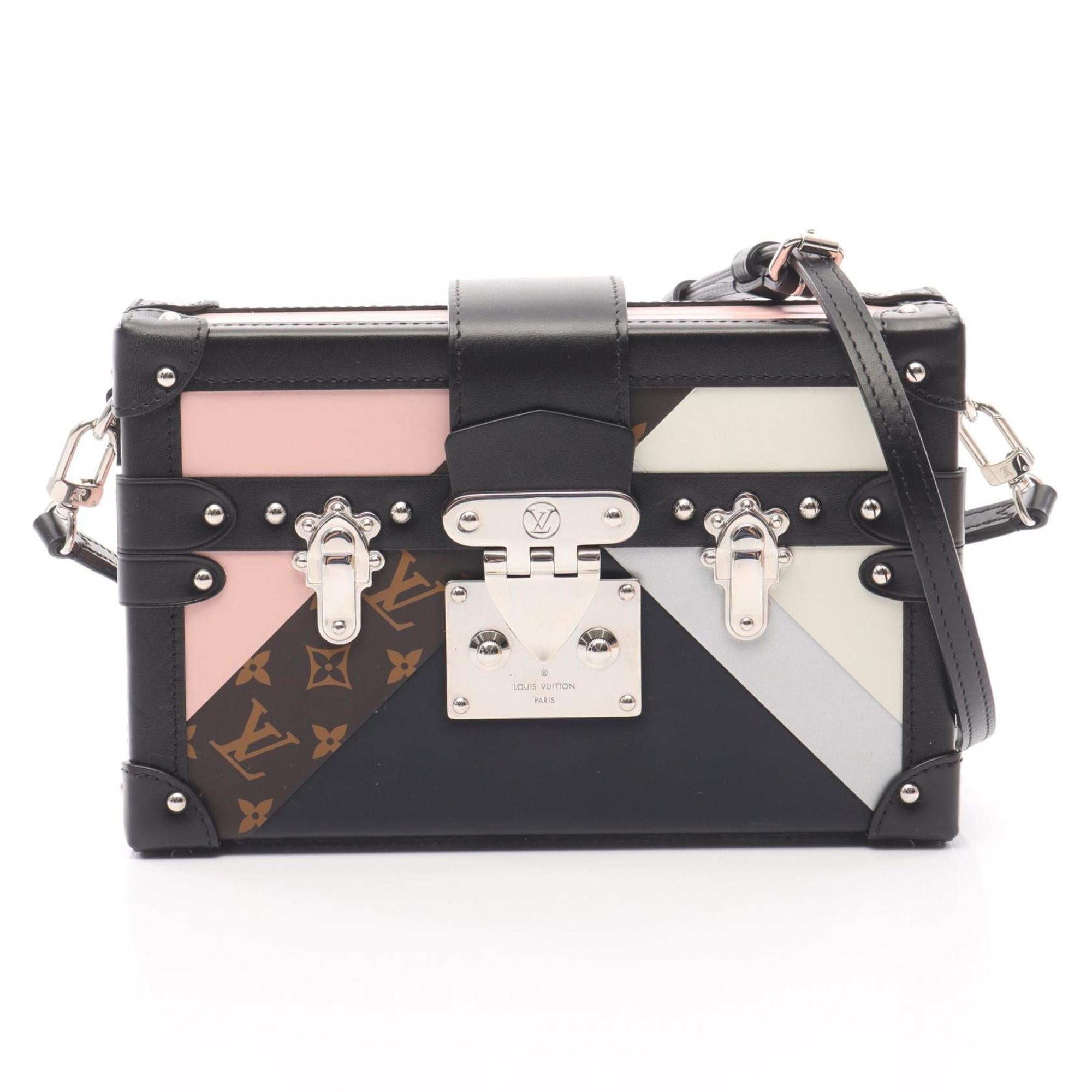 Louis Vuitton Multi-Color Pink Leather Shoulder Bag (Pre-Owned)