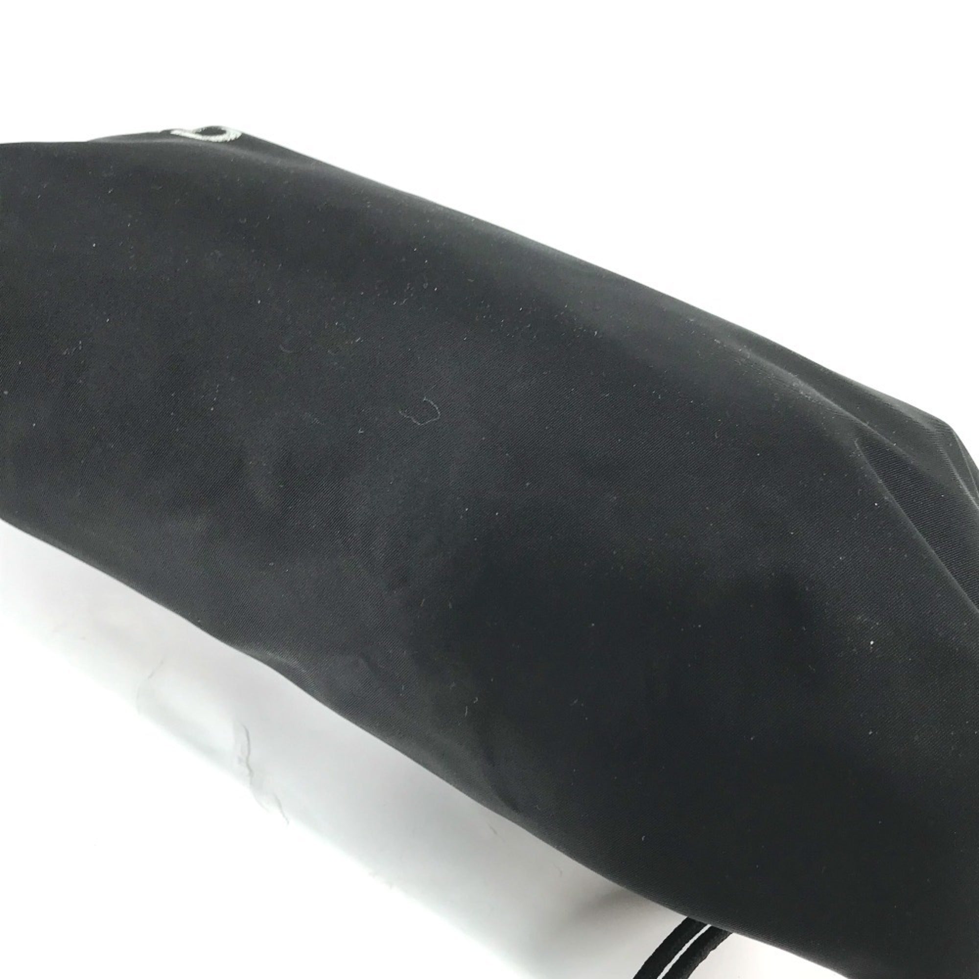 Burberry Black White Nylon Clutch Bag Pouch (Pre-Owned)