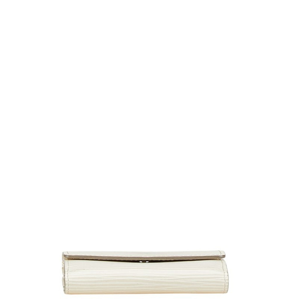 Louis Vuitton Lv Off White White Leather Coin Purse/Coin Case (Pre-Owned)
