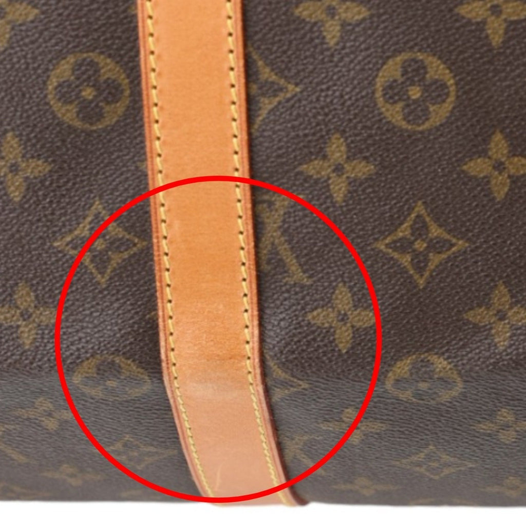 Louis Vuitton Brown Monogram Canvas Boston Bag (Pre-Owned)