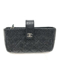 Chanel Black Leather Pouch (Pre-Owned)