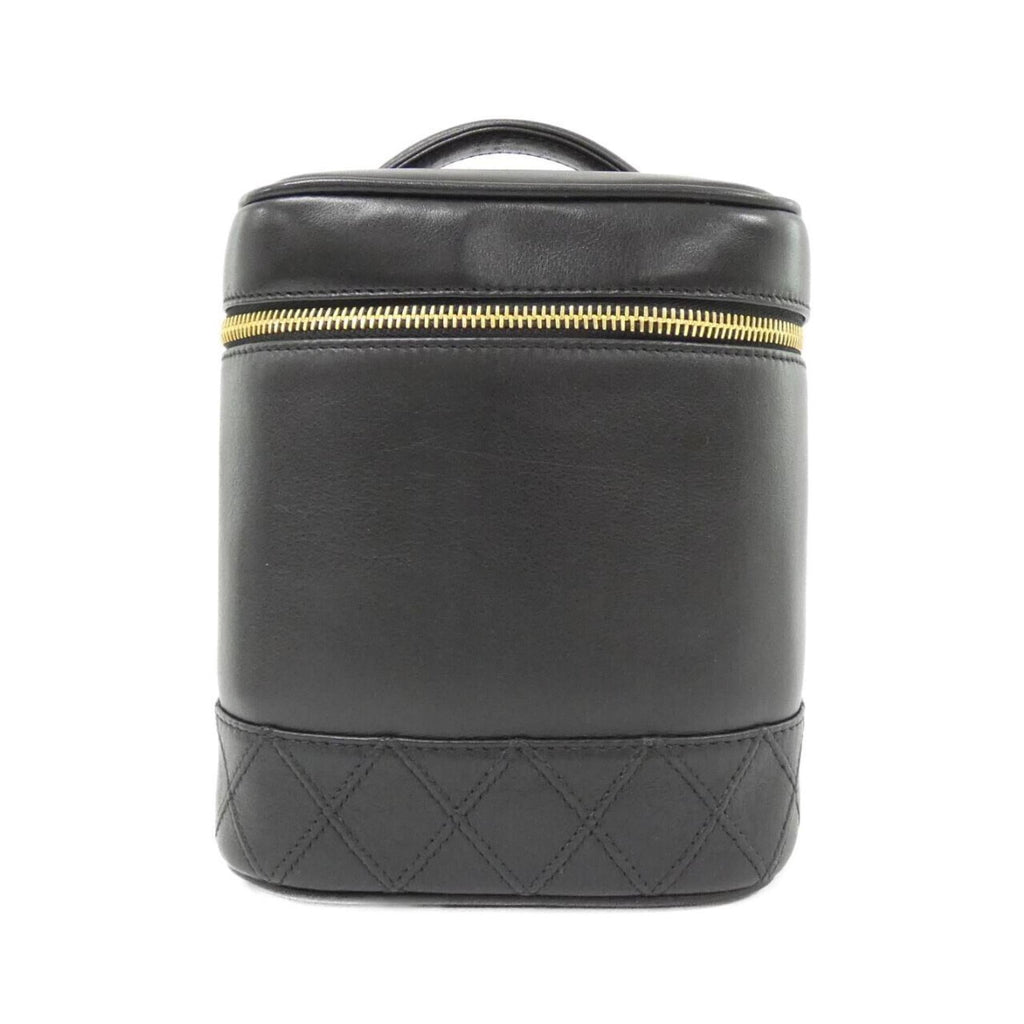 Chanel Black Leather Handbag (Pre-Owned)