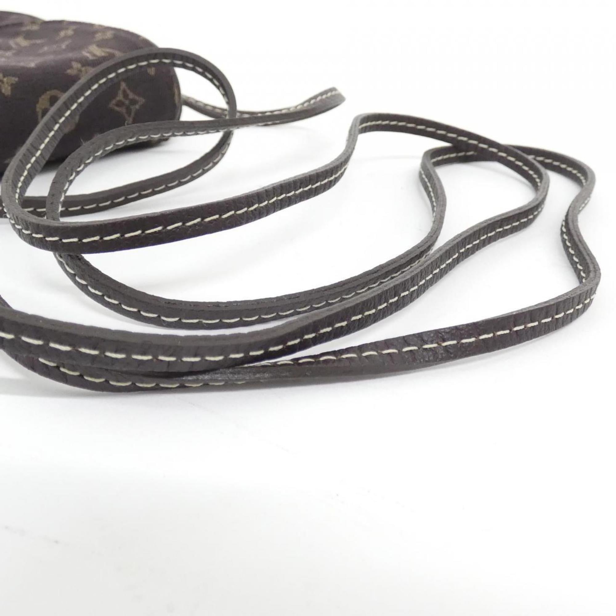 Louis Vuitton Ebene Canvas Handbag Pochette (Pre-Owned)