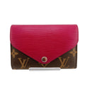 Louis Vuitton Monogram Fuchsia Monogram Epi Leather Wallet (Tri-Fold) (Pre-Owned)