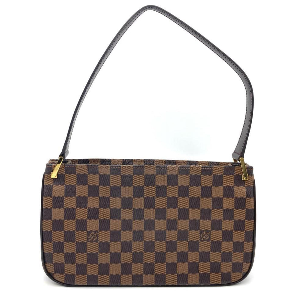 Louis Vuitton Brown Damier Canvas Ebene Damier Canvas Shoulder Bag (Pre-Owned)