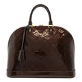 Louis Vuitton Amarante Patent Leather Handbag (Pre-Owned)