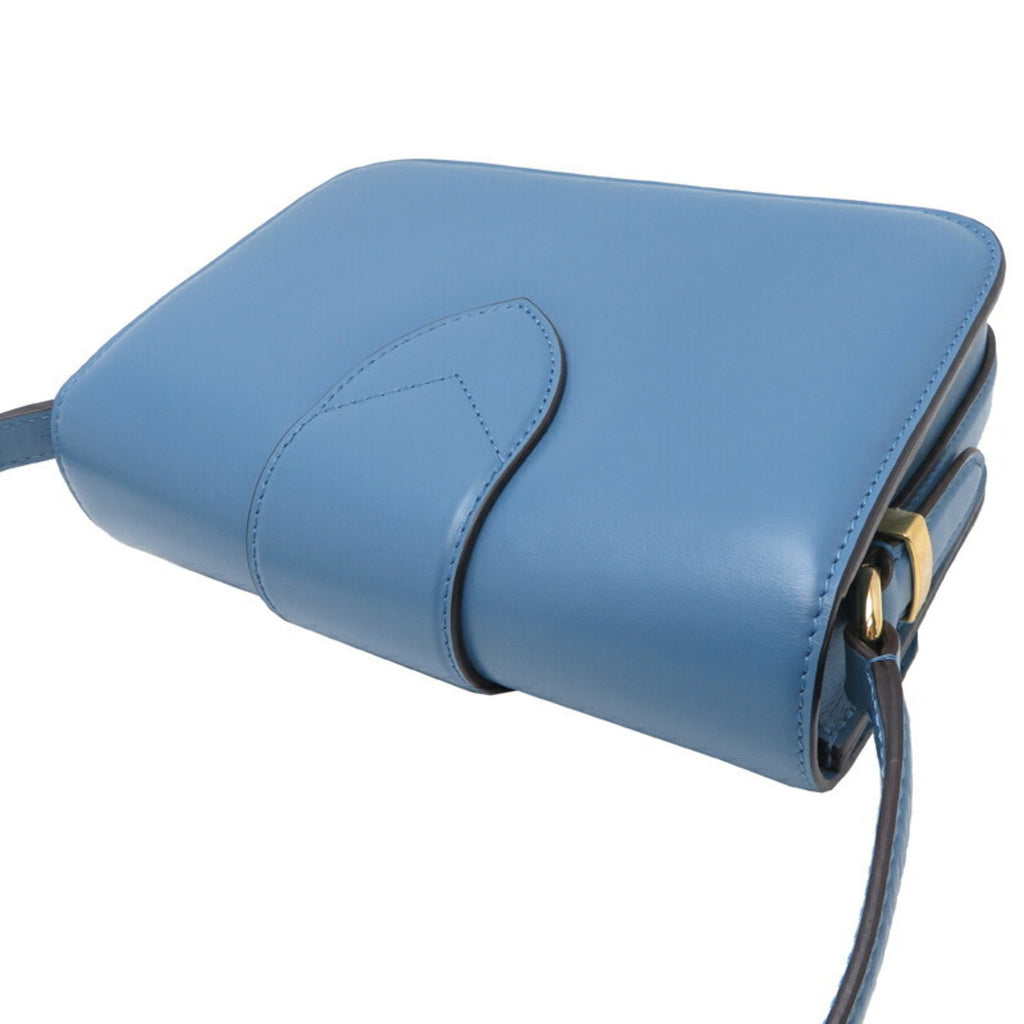Louis Vuitton Blue Leather Shoulder Bag (Pre-Owned)