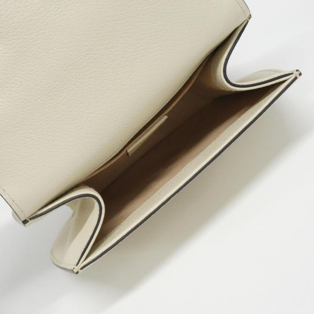 Gucci Multi-Color White Leather Shoulder Bag (Pre-Owned)