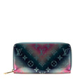 Louis Vuitton Blue Multi-Color Pink Patent Leather Long Wallet (Bi-Fold) (Pre-Owned)