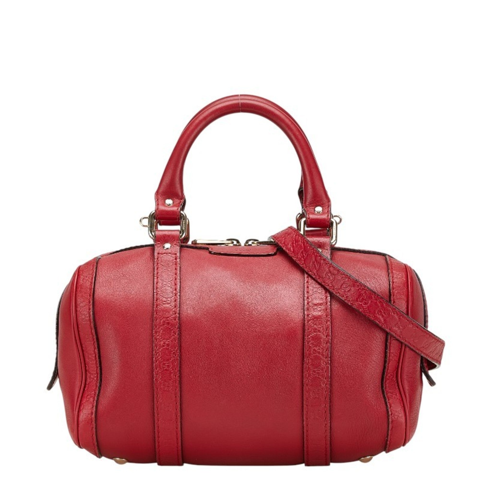 Gucci Red Color Handbag Shoulder Bag (Pre-Owned)