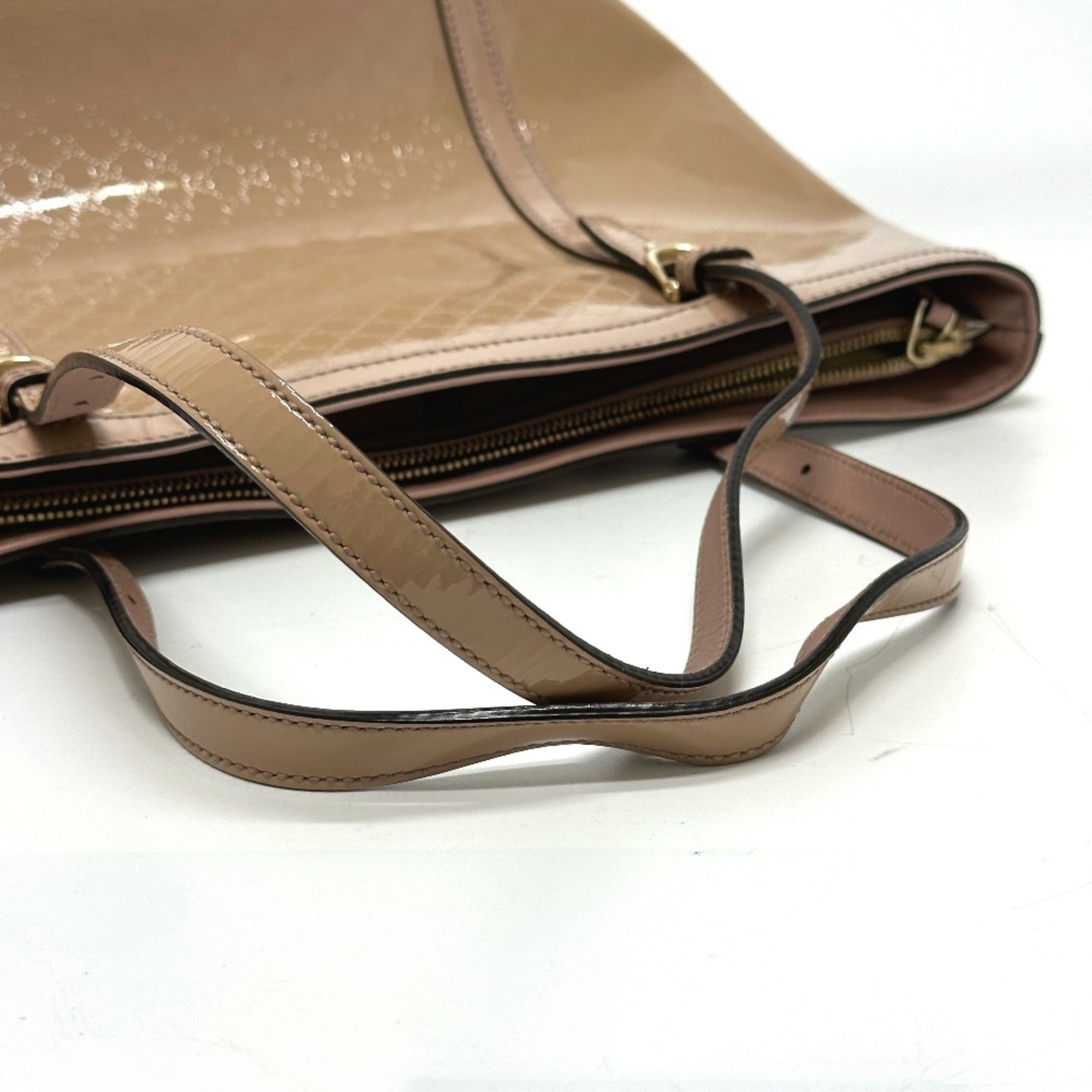 Gucci Beige Handbag Tote Bag (Pre-Owned)