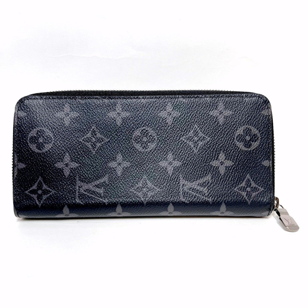 Louis Vuitton Monogram Eclipse Monogram Eclipse Monogram Eclipse Long Wallet (Bi-Fold) (Pre-Owned)