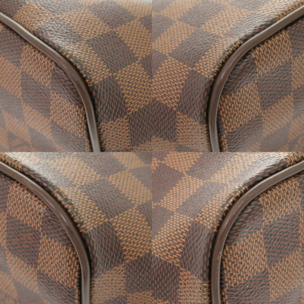 Louis Vuitton Brown Damier Canvas Handbag (Pre-Owned)