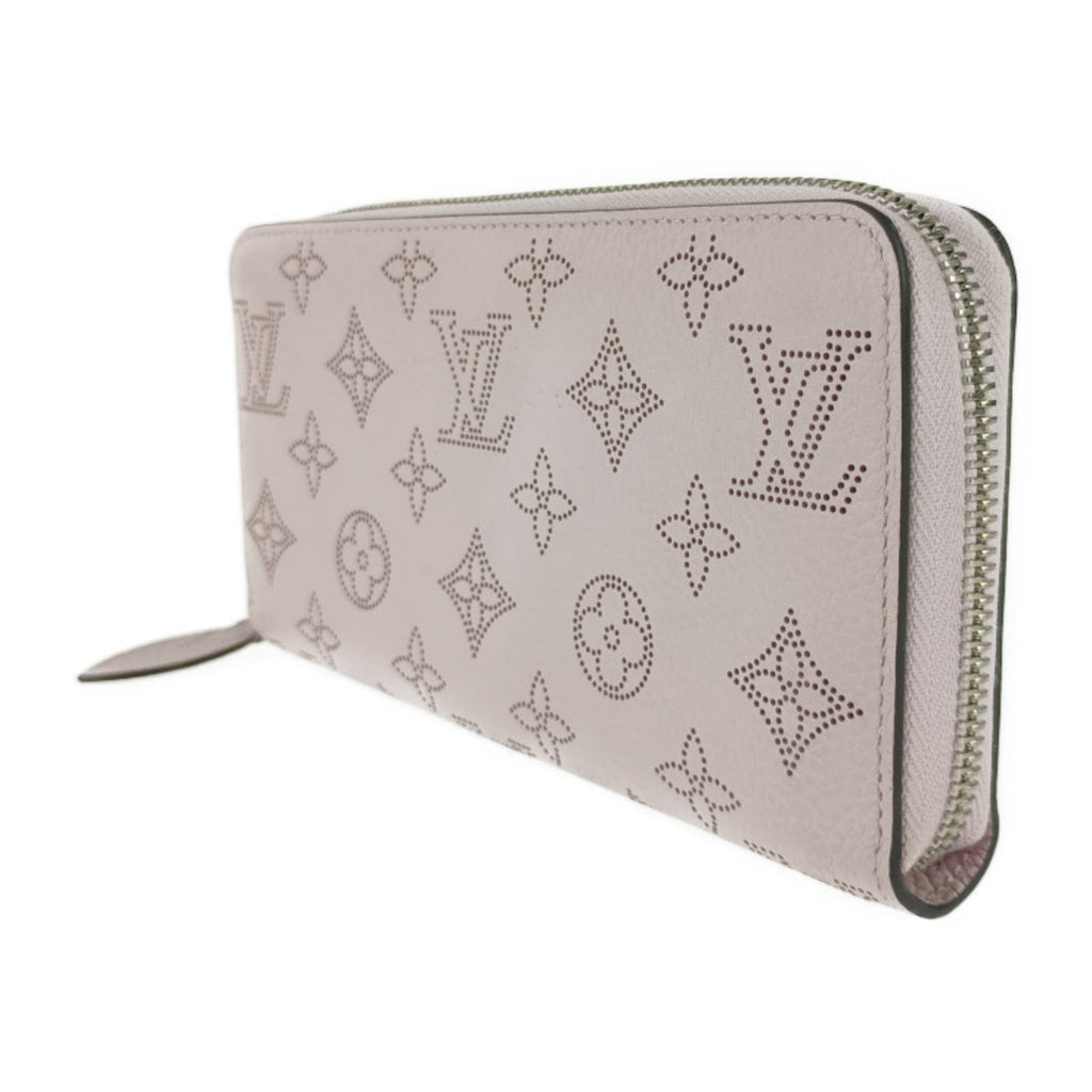 Louis Vuitton Pink Mahina Leather Long Wallet (Bi-Fold) (Pre-Owned)