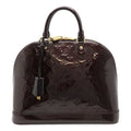 Louis Vuitton Amarante Monogram Vernis Handbag (Pre-Owned)
