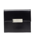 Prada Black Leather Coin Purse/Coin Case (Pre-Owned)