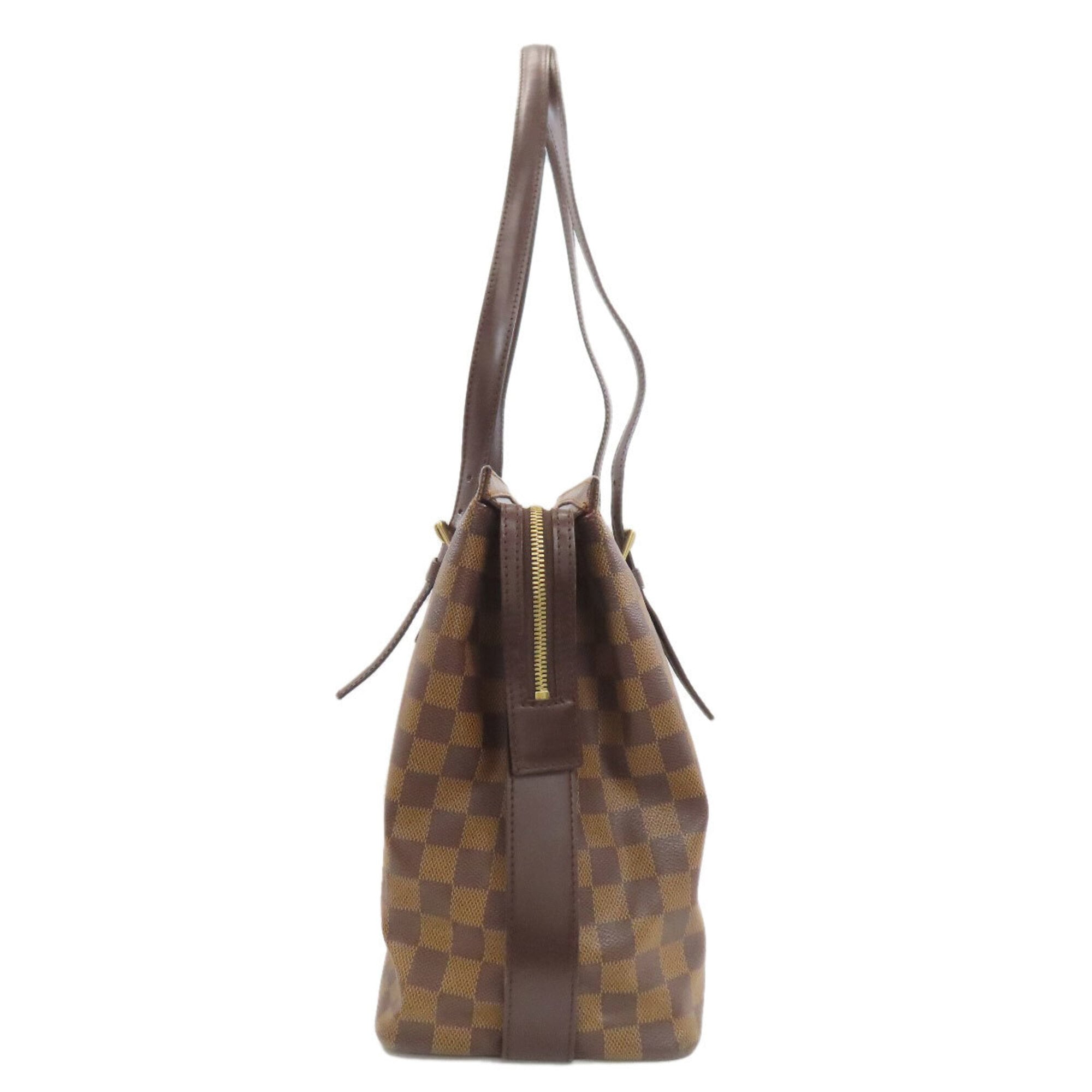 Louis Vuitton Damier Damier Canvas Ebene Damier Canvas Tote Bag (Pre-Owned)