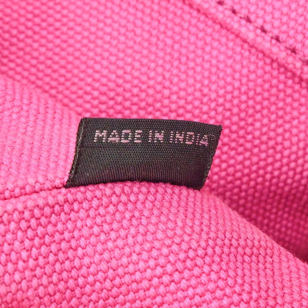 Prada Pink Canvas Handbag Shoulder Bag (Pre-Owned)