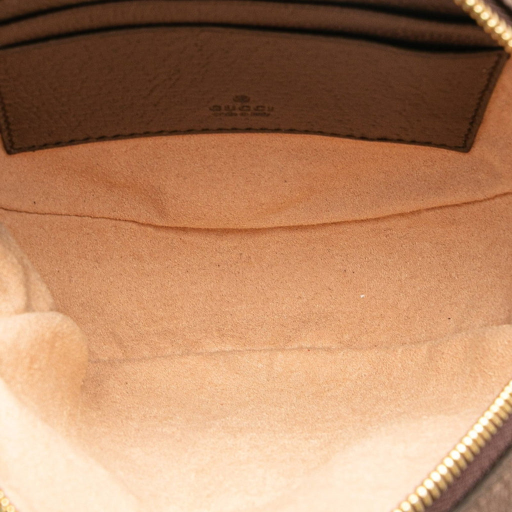 Gucci Beige Brown Pvc Leather Backpack (Pre-Owned)
