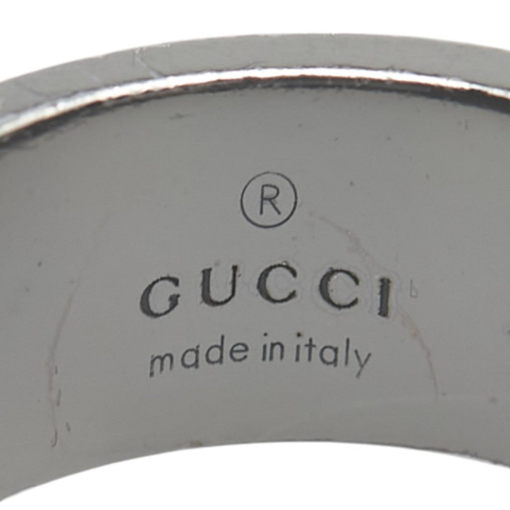 Gucci Silver 925 Band Ring (Pre-Owned)