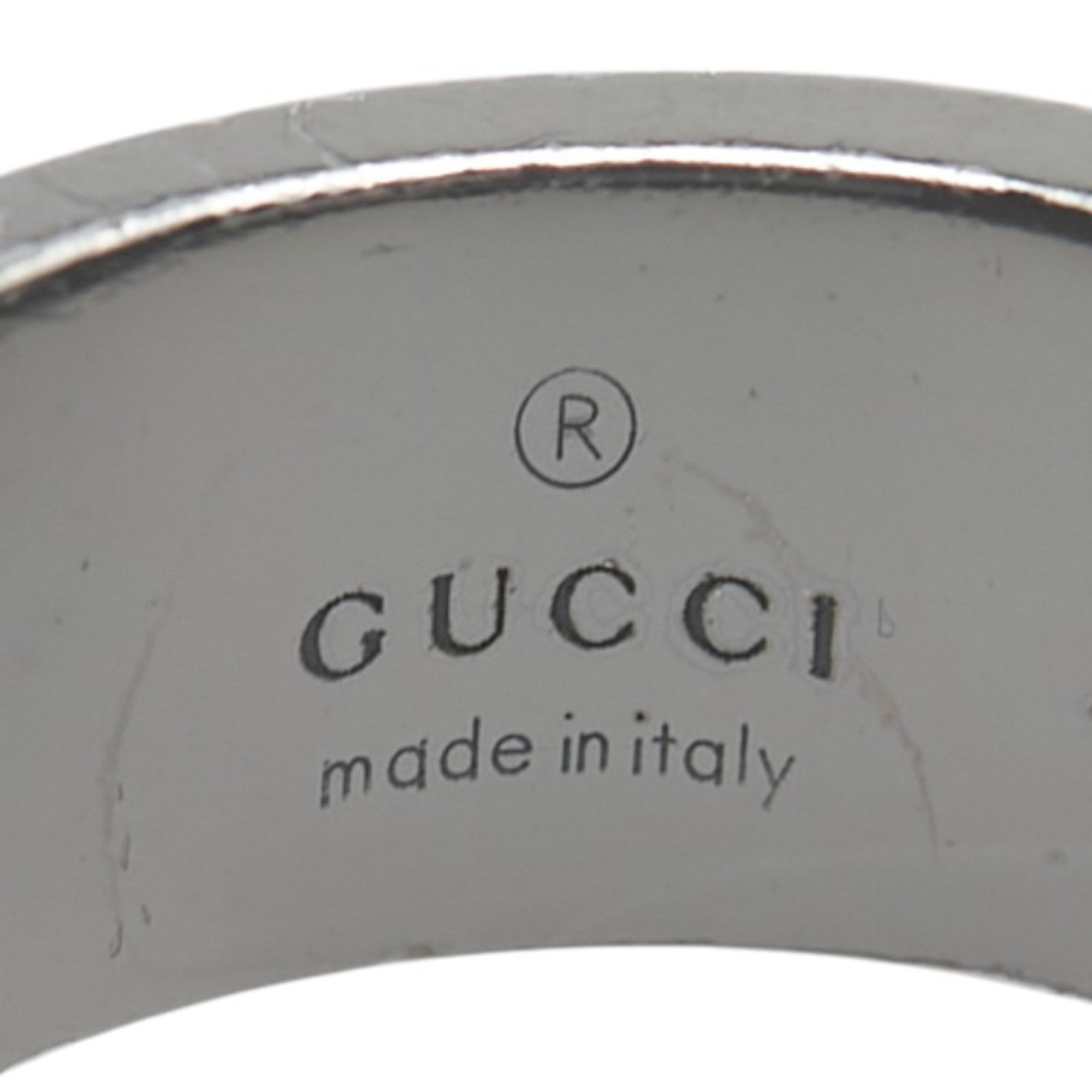 Gucci Silver 925 Band Ring (Pre-Owned)