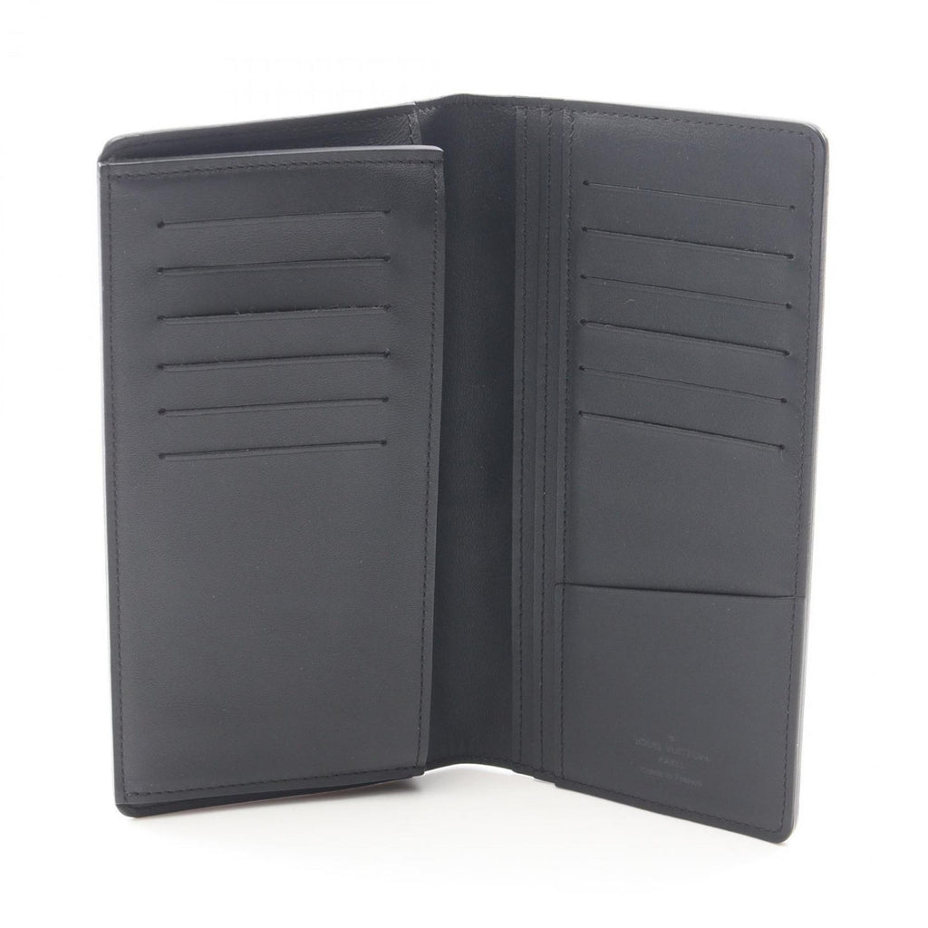 Louis Vuitton Black Onyx Damier Infini Leather Long Wallet (Bi-Fold) (Pre-Owned)