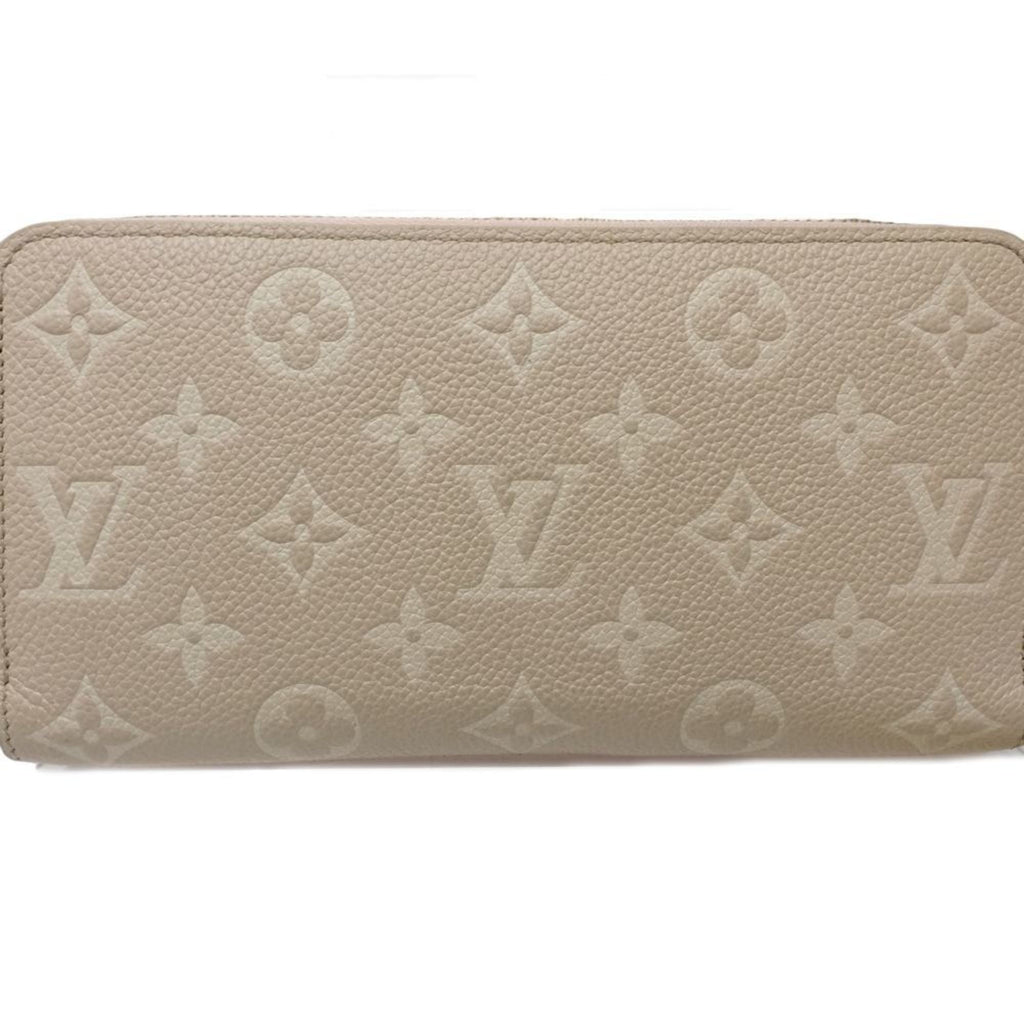 Louis Vuitton Beige Pink Yellow Monogram Empreinte Long Wallet (Bi-Fold) (Pre-Owned)