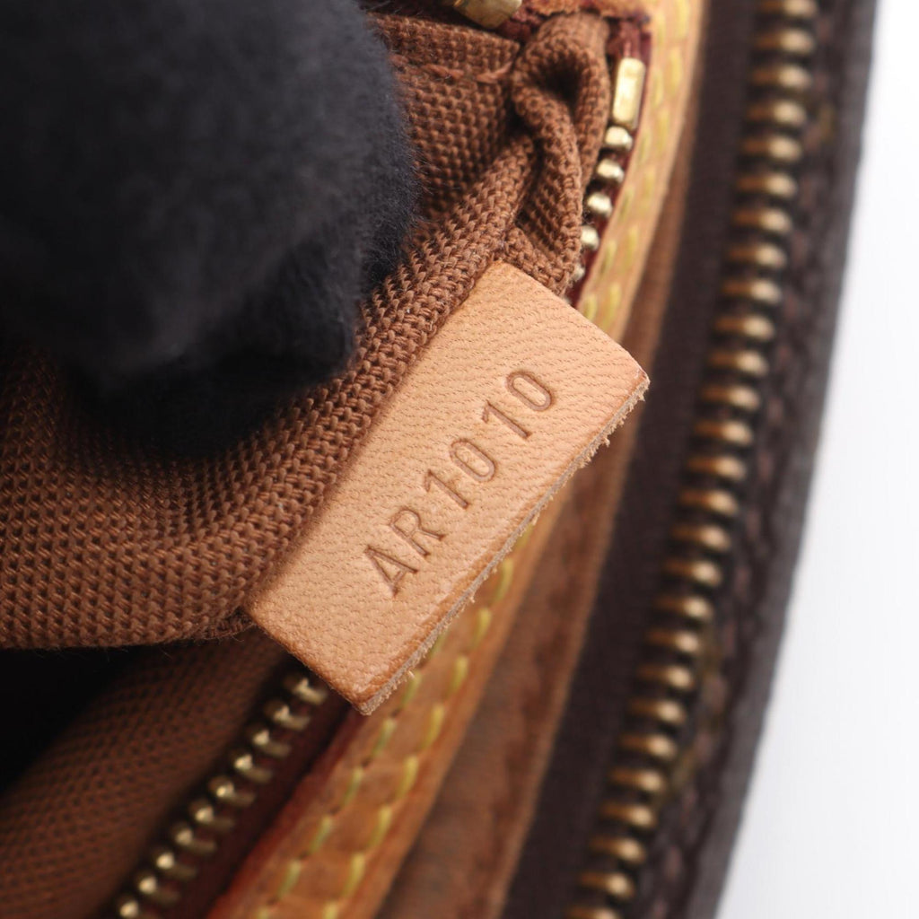 Louis Vuitton Brown Monogram Pvc Coated Canvas Leather Shoulder Bag (Pre-Owned)