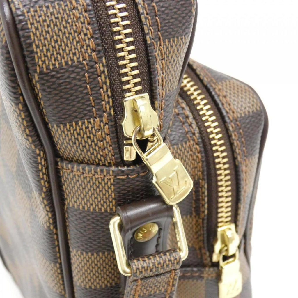 Louis Vuitton Ebene Coated Canvas Shoulder Bag (Pre-Owned)
