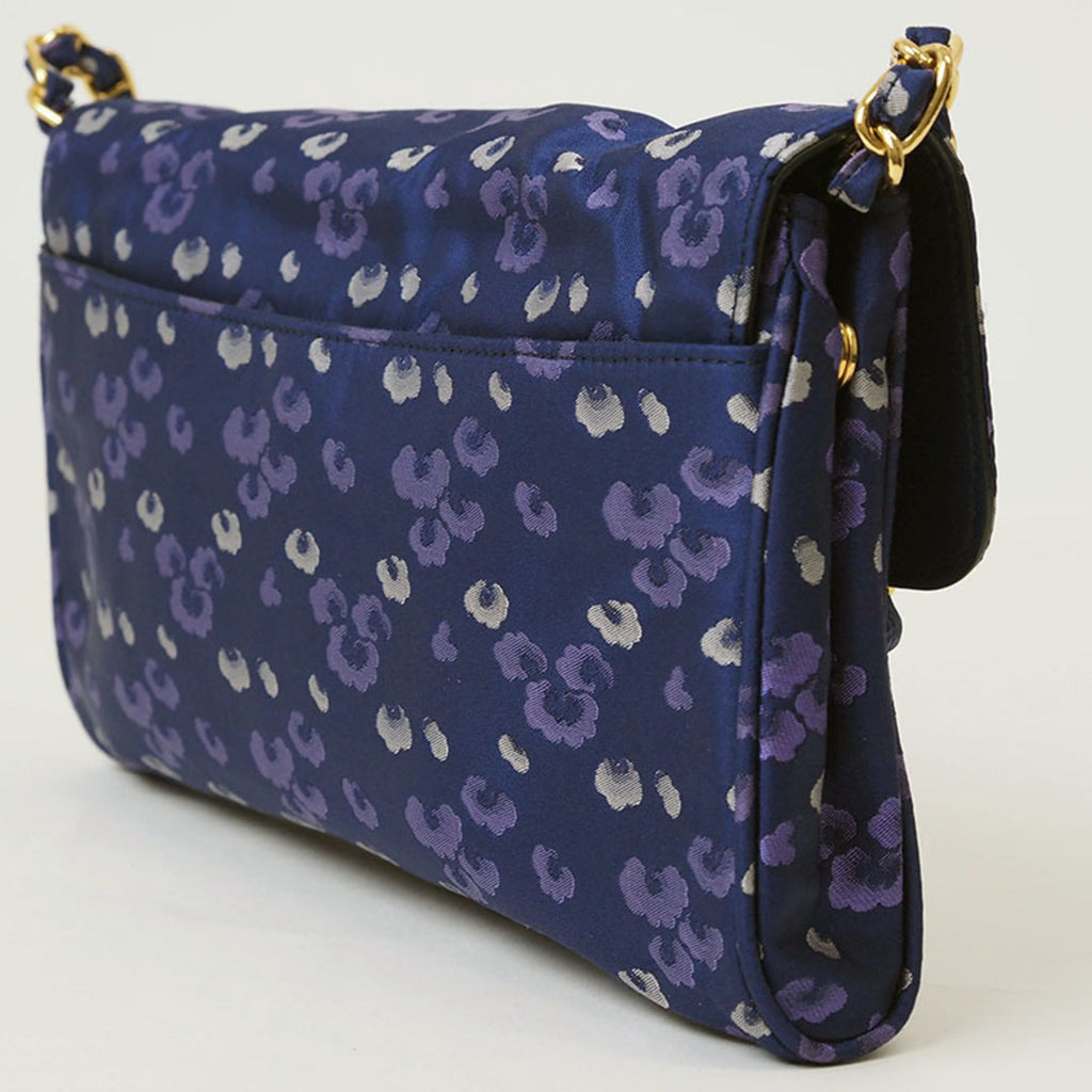 Prada Navy Nylon Shoulder Bag (Pre-Owned)
