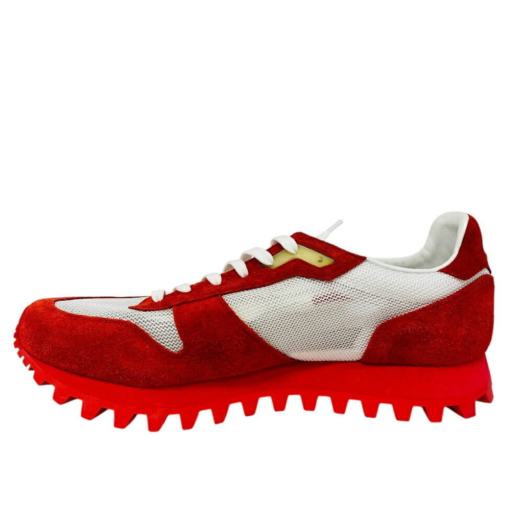 Louis Vuitton Red Color White Sneakers (Pre-Owned)