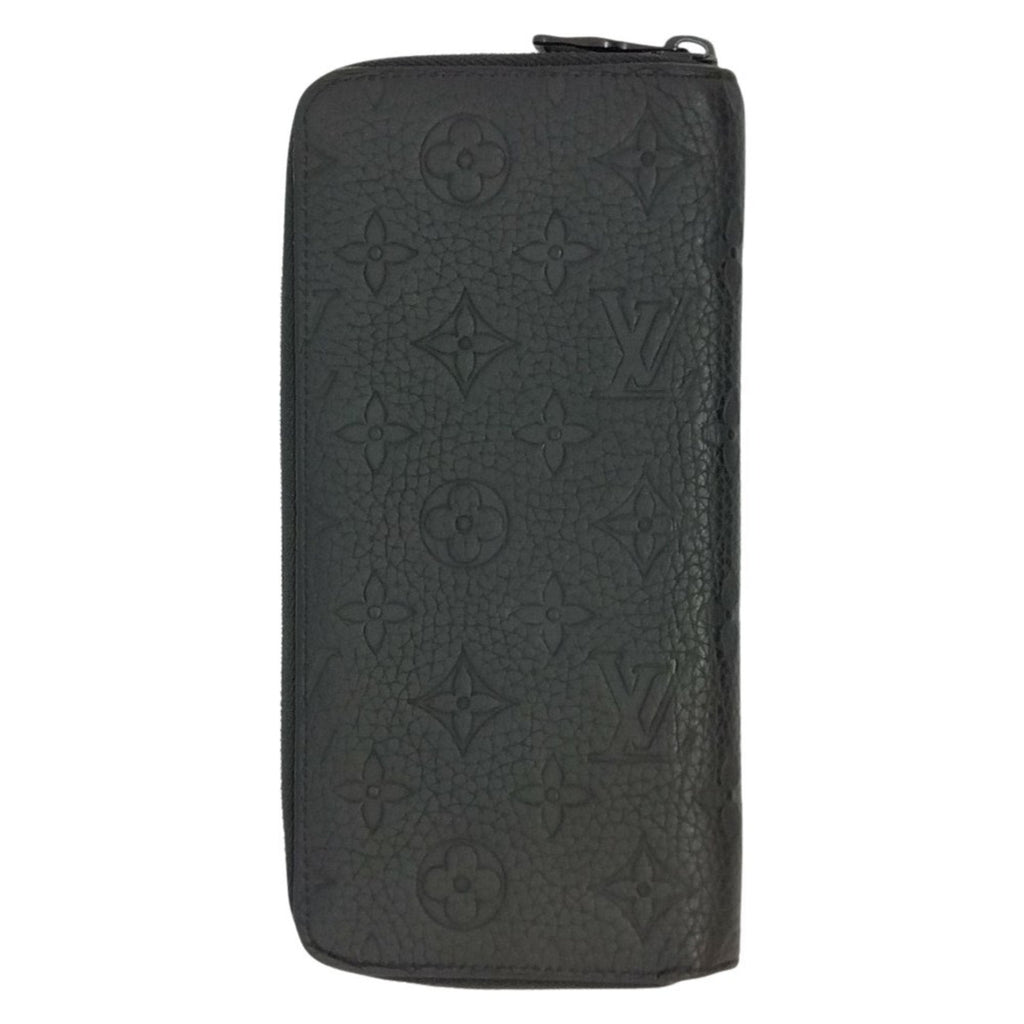 Louis Vuitton Black Noir Leather Coin Purse/Coin Case (Pre-Owned)