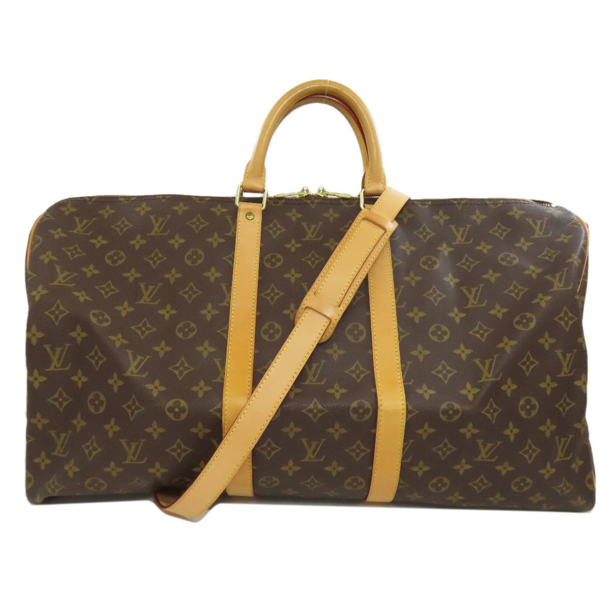 Louis Vuitton Brown Monogram Monogram Boston Bag (Pre-Owned)