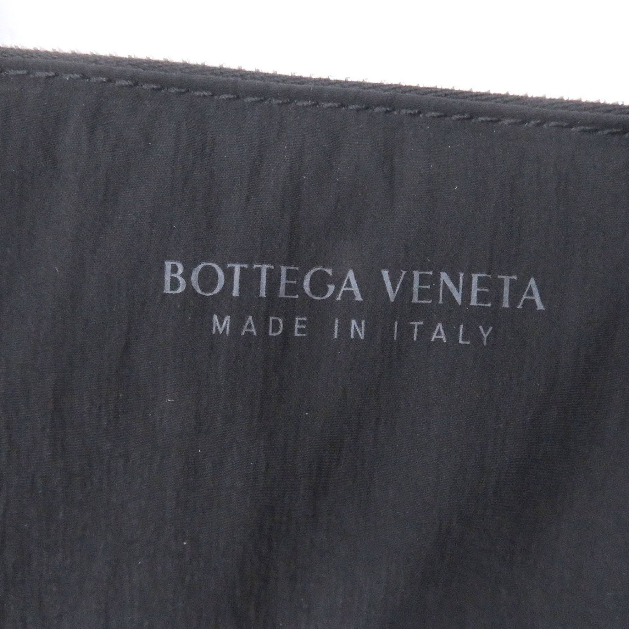 Bottega Veneta Black Nylon Shoulder Bag Sling Bag (Pre-Owned)