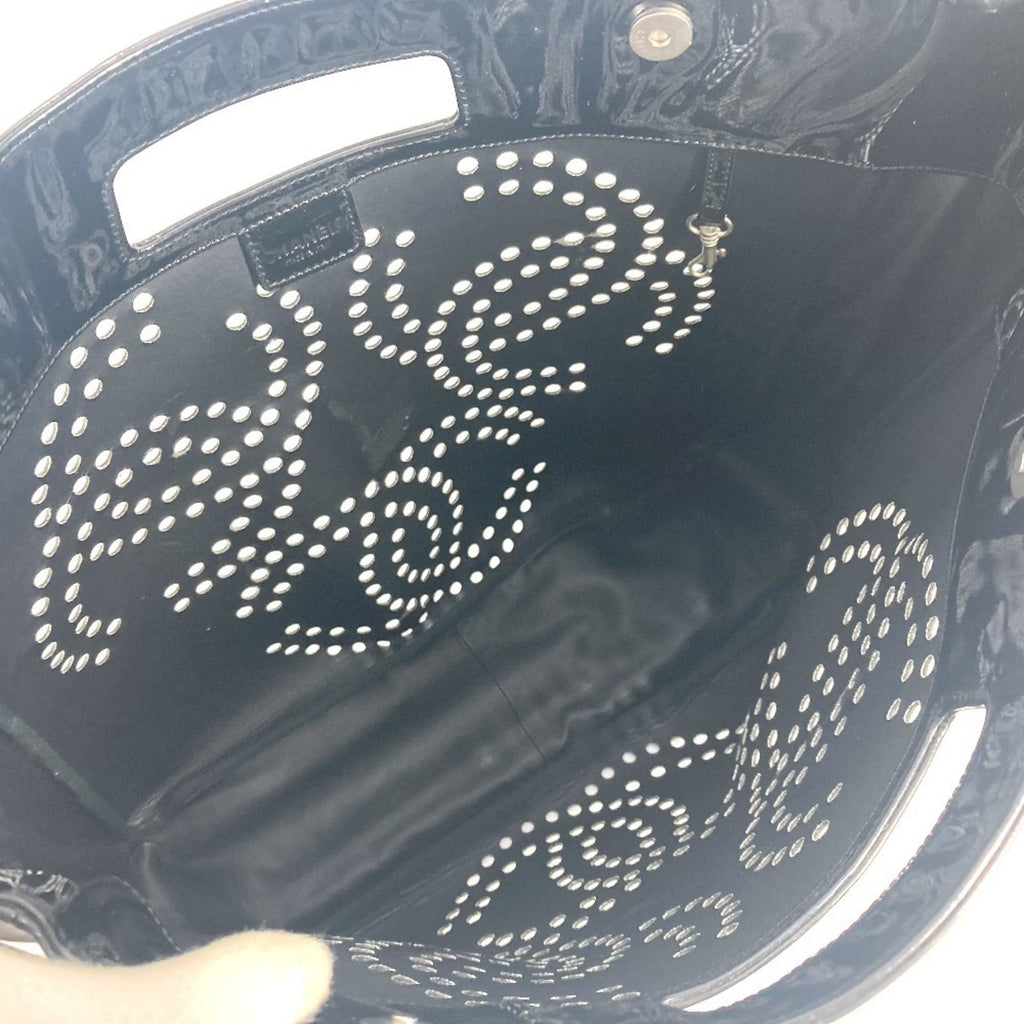 Chanel Black Leather Handbag (Pre-Owned)
