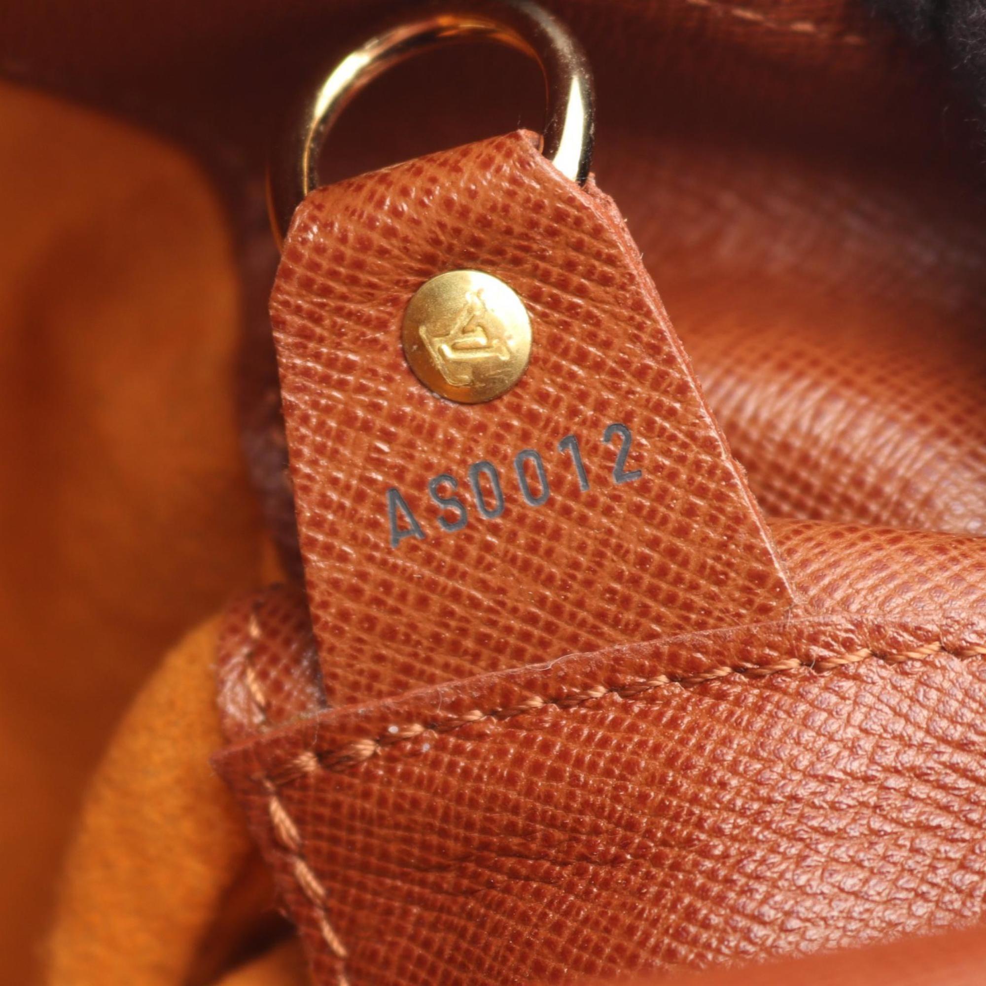 Louis Vuitton Brown Coated Canvas Pvc Leather Shoulder Bag (Pre-Owned)