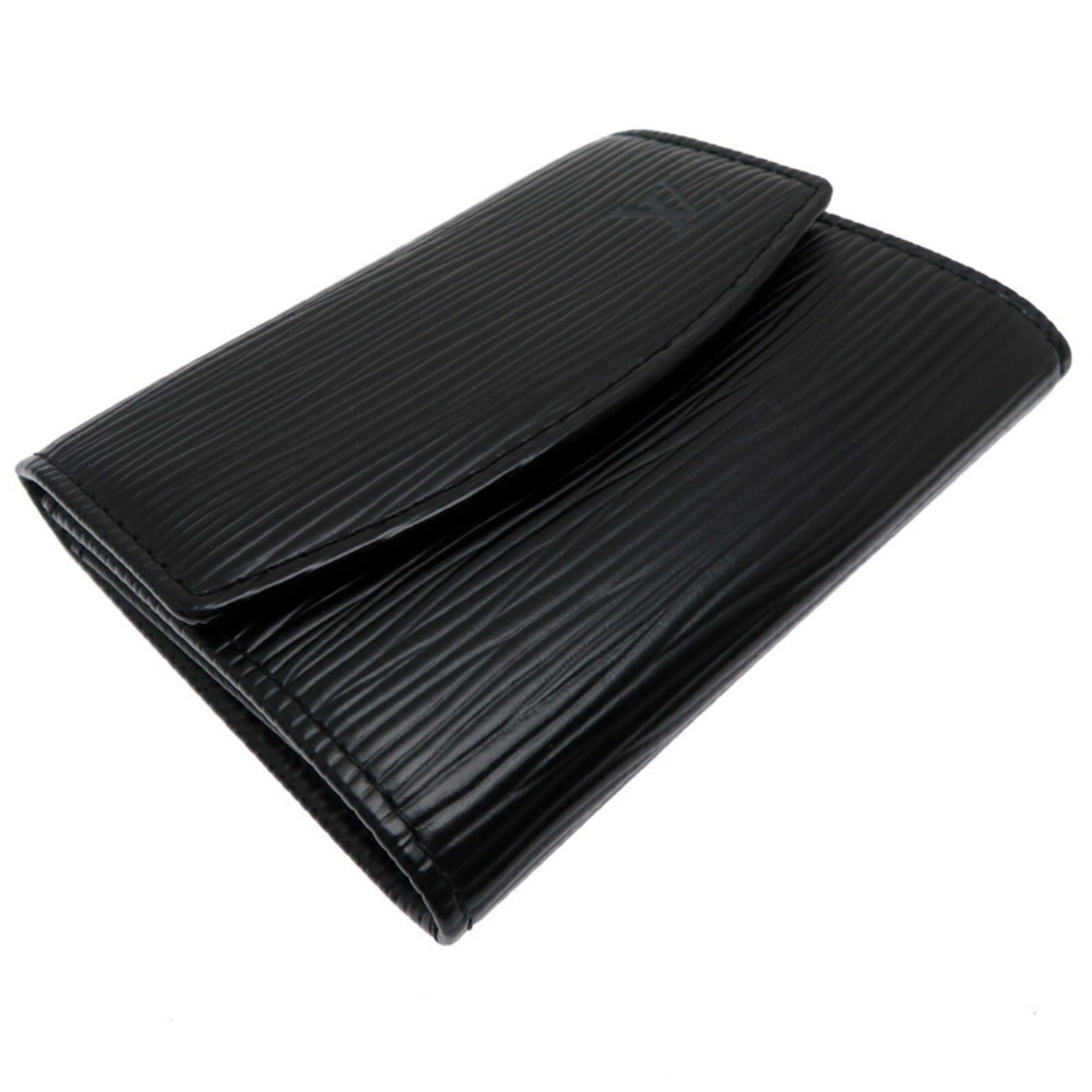 Louis Vuitton Black Epi Leather Coin Purse/Coin Case (Pre-Owned)