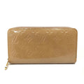 Louis Vuitton Beige Leather Long Wallet (Bi-Fold) (Pre-Owned)